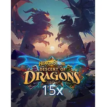 Počítačová hra 15x Hearthstone Descent of Dragons PC - digitální verze - Hraj již za pár minut