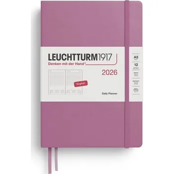 Diář Daily Planner 2026 Medium (A5) Dusty Rose