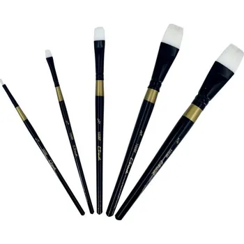 Umělecký štětec Štětec Simply-T Academy 1008F - syntetický, plochý Velikost štětce: 1/4