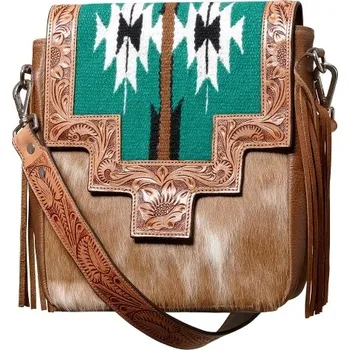 Stars & Stripes Taška 10 Stars & Stripes, brown/turquoise