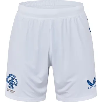 Pánské kraťasy Castore Rangers FC 125 Years Shorts 2024 2025 Adults Brilliant White S