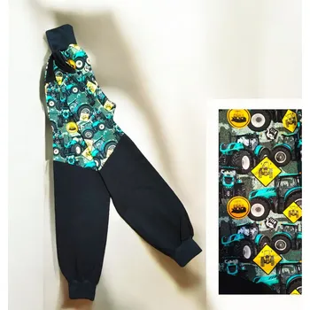 Klučičí tepláky s traktory Klučičí tepláky