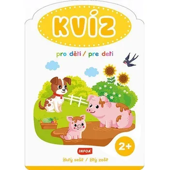 KVÍZ pro děti / pre deti - žlutý sešit (CZ/SK vydání)