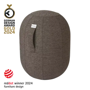 Sedací pytel Balanční stolička VLUV Kapsul Stov M Greige