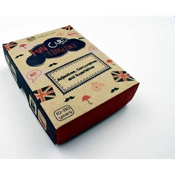 Slovník Fun Card English: Adjectives, Comparatives and Superlatives