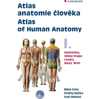 Atlas anatomie člověka I. - Končetiny, stěna trupu / Atlas of Human Anatomy I. - Limbs, Body Wall - Grim Miloš, Helekal Ivan, Naňka Ondřej