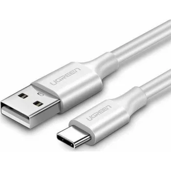 Kabel Ugreen USB - USB-C 3.0 QC3.0 USB kabel 0,5 m (bílý)