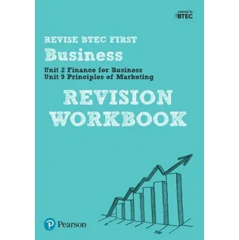 Cizí jazyk Pearson REVISE BTEC First in Business Revision Workbook - for 2026, 2027 exams