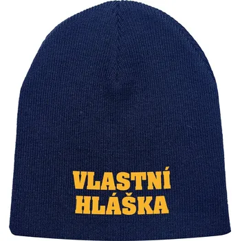 Čepice Veselá čepice - vlastní potisk - Barva Modrá