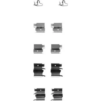 Přislušenství brzdového systému Sada příslušenství, obložení kotoučové brzdy TEXTAR 82509500