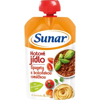 Sunar špagety s boloňskou omáčkou 120g