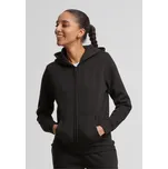 Ladies Basic Essential Zip Hoody - black 3XL