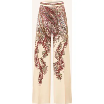 Dámské kalhoty Etro Dámské Marlene Kalhoty, bílá / tmavě červená / tmavě...