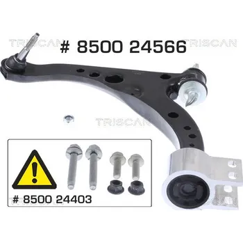 Zavěšení kol Řídicí páka, zavěšení kol Triscan A/S 8500 24566