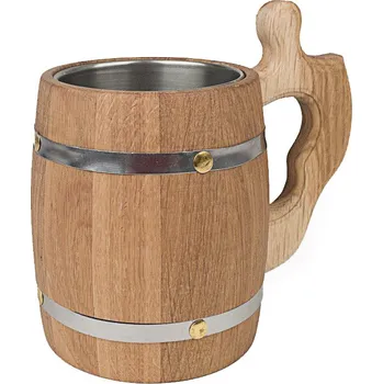 Sklenice Korbel dřevěný 005