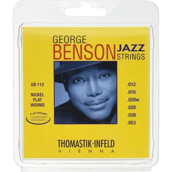 Struna pro kytaru a smyčcový nástroj Thomastik Infeld Thomastik struny E-kytaru George Benson Jazz Guitar.020fw GB20 7677