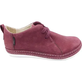 Dámská obuv Dámské semišové polobotky Orto plus 382 vínové