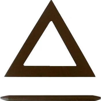 Příslušenství pro záclonu a závěs Eurofirany Ozdobný úchyt na závěsy U 27 hnědý