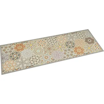 Koberec vidaXL Kuchyňský koberec omyvatelný 60 x 180 cm samet [136556] Barva: spices