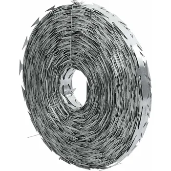 Řetěz zahrada-XL Žiletkový ostnatý drát Concertina z pozinkované oceli 500 m 143336