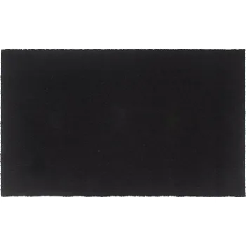 vidaXL Rohožka před dveře černá 90 x 150 cm kokosové vlákno