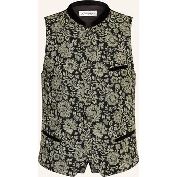 Pánská bunda Grasegger Pánská Krojová Vesta Kreuzer, černá / šedá, 58