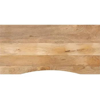 Konferenční stolek vidaXL Stolní deska s výřezem 120x60x2,5 cm masivní hrubý mangovník [370203]