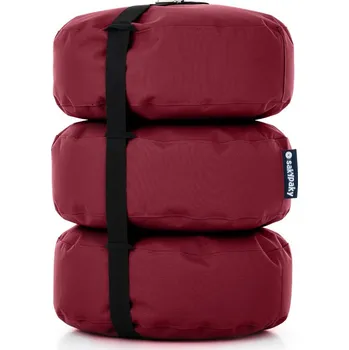 Sedací pytel SakyPaky 5 sedacích vaků Triburet červená