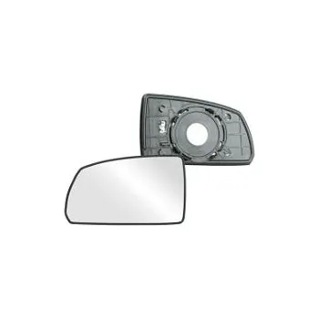 Auto zrcátko Sklo levého zpětného zrcátka KIA RIO (DC) | 2003-2004 | vyhřívané | chromové | vypouklé | TAIWAN |