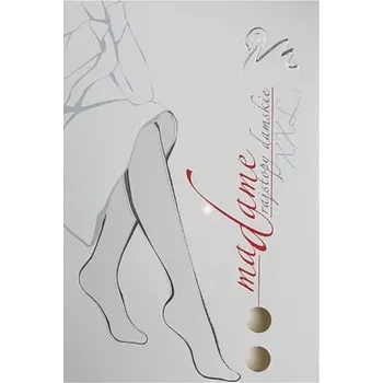 Dámské punčochy Dámské punčochové kalhoty Wola Madame W88009 XXL černá/černá S-158/164