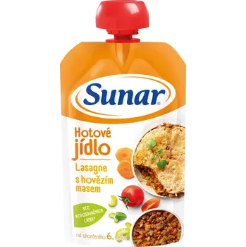 Sunar lasagne s hovězím 120g