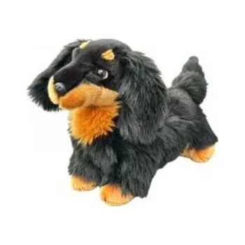 plyšák Pies jamnik stojący 30cm