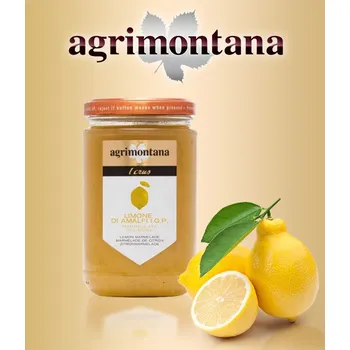 CZ distribuce Marmeláda 30% Limone Costa d'Amalfi IGP Agrimontana 330 g/sklo