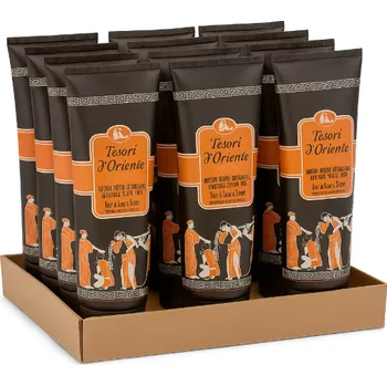 Sprchový gel Tesori d'Oriente sprchový krém Fior di Loto 12x250 ml - VÝHODNÉ BALENÍ