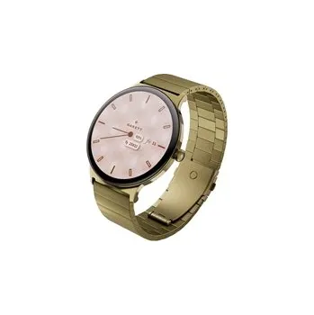 Chytré hodinky Garett Smartwatch Verona 2 zlatá, gold SOLID steel