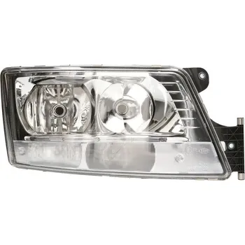 Auto-moto GIANT Přední pravé světlo (H7/LED/PY21W, elektrické, včetně motorku/černá) TGS I, TGX I 06.06-09.21