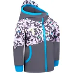 Unuo Dětská softshellová bunda s fleecem Street Tm. šedá Metricon Kluk 116/122