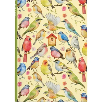 Dětské zboží Kniha záznamní A5 - linka / 100 l / ptáčci