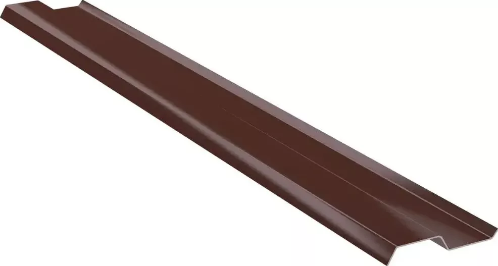 KOLISTA - Zakončovací komínová lišta k těsnícím pásům (1 m), hnědá