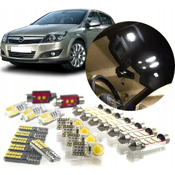 Osvětlení interiéru vozidel OPEL ASTRA H GTC - Sada LED osvětlení interiéru! VIP