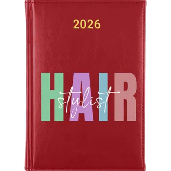 Kalendář Knižní kalendář 2026 A5 červený