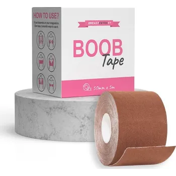 Tejpovací páska BreastExtra+ BOOB Tape (bronz) – speciální lepící páska na prsa