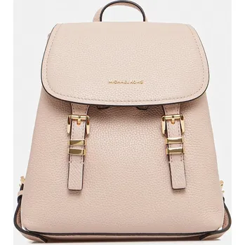 Městský batoh Kožený batoh MICHAEL Michael Kors QUINN dámský, béžová barva, malý, 30T5GQNB0L 02X, vel. ONE SIZE