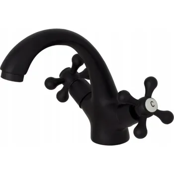 Vodovodní baterie Stojánková umyvadlová baterie Gamma černá