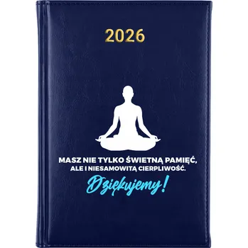 Kalendář Knižní kalendář 2026 A5 modrý