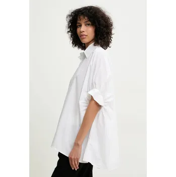 Pánská košile Bavlněná košile Answear.LAB bílá barva, relaxed, s klasickým límcem 2089.HWK 00X, vel. L