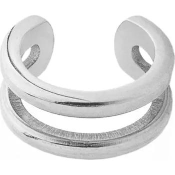 Náušnice franco bene Dvousečná ear cuff náušnice - stříbrná | 162