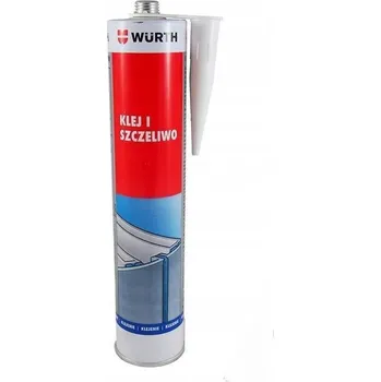 Průmyslové lepidlo Lepidlo a tmel K+D polyuretanové univerzální Bílé Würth 300 ml