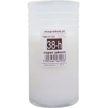 Svíčka Parafínový vklad DO HŘBITOVNÍCH SVÍČEK TUBA 60/120 Hřbitovní Svíčka 11 CM 38 hodin