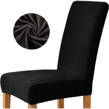 Prostěradlo Potah na židli MEBLE ODNOWA černý